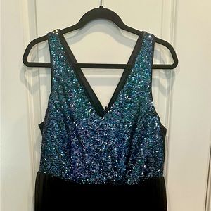 Torrid sequin midi dress, size 10